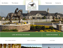 Tablet Screenshot of bullerockresorthomes.com